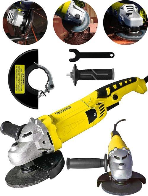 Alman 3000 W 6 Kademe Devir Ayarli Sjs Metal Şanzıman Demir Metal Kesme Taşlama Makinesi 125