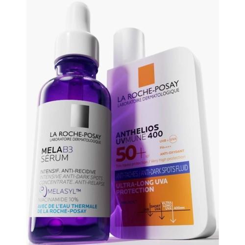 La Roche Posay Mela B3 Serum + Anti Dark Fluid SPF50+ 50 Ml Set
