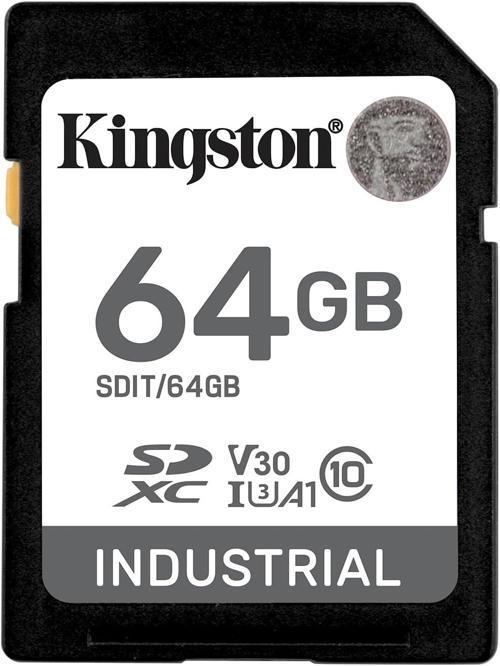 Endüstriyel Sd Kart, 100Mb/S'Ye Kadar, Yüksek Dayanıklılık, Uhs-I U3 V30 A1, (Sdit/64Gb)