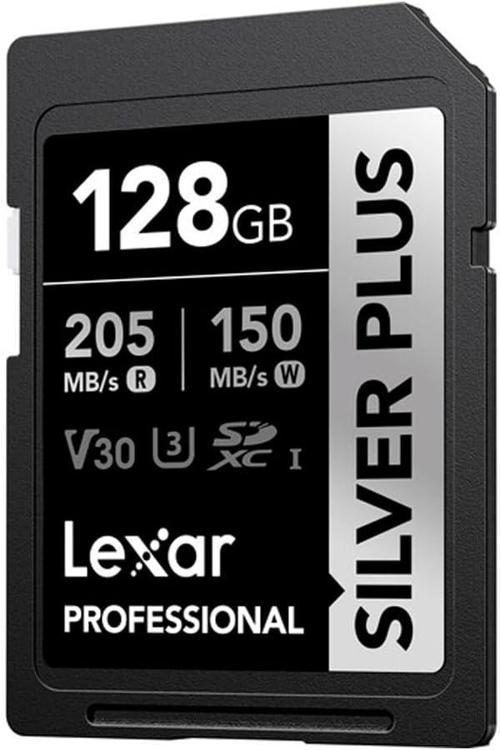Professional 128Gb 205 Mb/S Silver Plus Sd Hafıza Kartı