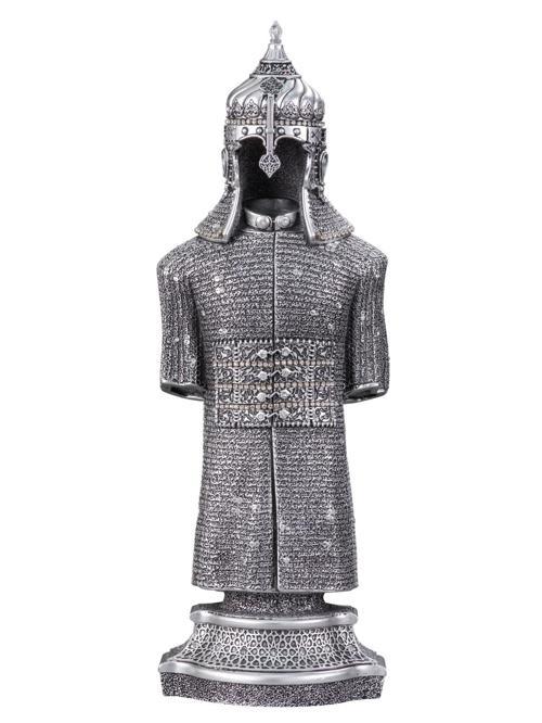 Nakkaş Zırh Boytu (Büyük Boy | Gümüş)