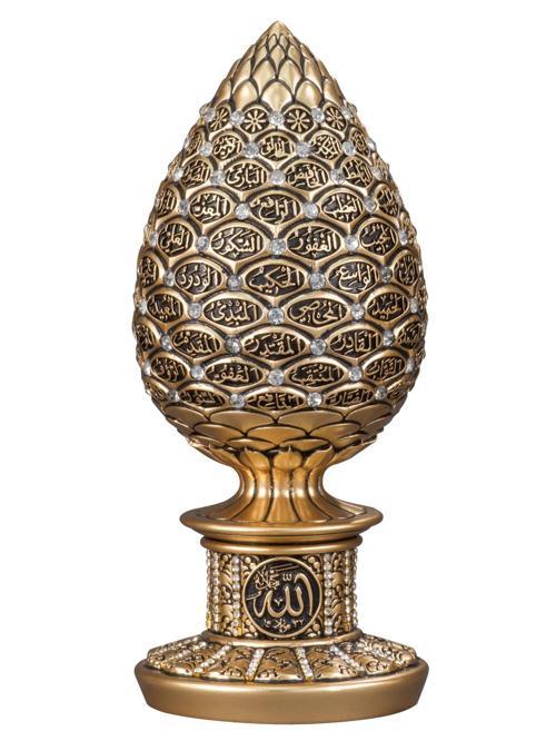 Nakkaş Kozalak Boytu (Orta Boy | Sarı | Esma-ül Hüsna)