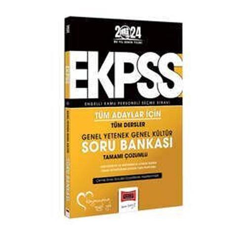 Yargı Yayınları 2024 Ekpss Tüm Adaylar İçin Genel Yetenek Genel Kültür Tüm Dersler Tamamı Çözümlü Soru Bankası
