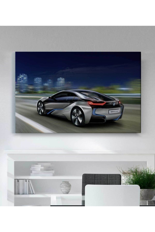 Bmw Araba Kanvas Tablo