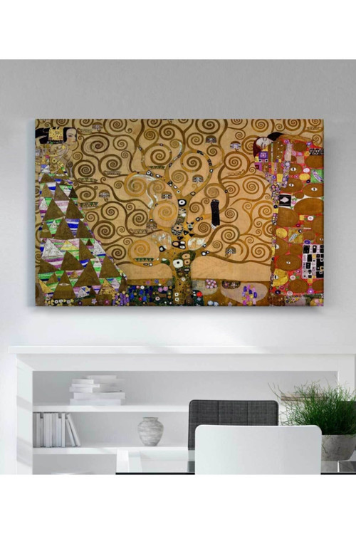 Gustav Klimt - Hayat Ağacı Kanvas Tablo