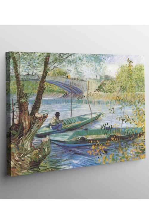 Vincent Van Gogh Fishing In-spring