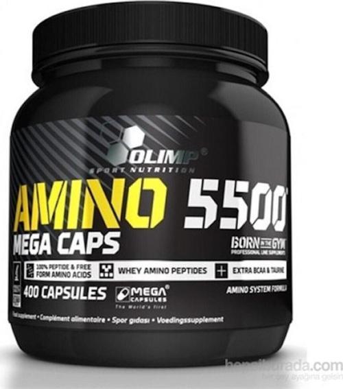 Amino Mega Caps 5500 - 400 Kapsül