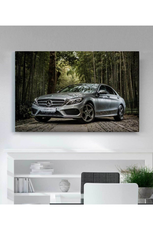 Mercedes-benz Araba Kanvas Tablo