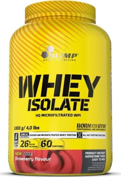 Pure Whey Protein Isolate 1800 gr Çilek