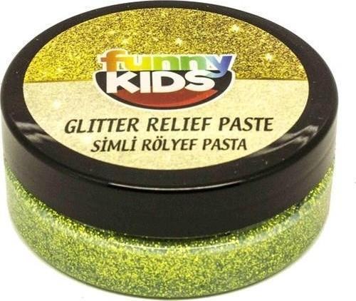 Simli Rölyef Fıstık Yeşili 50cc