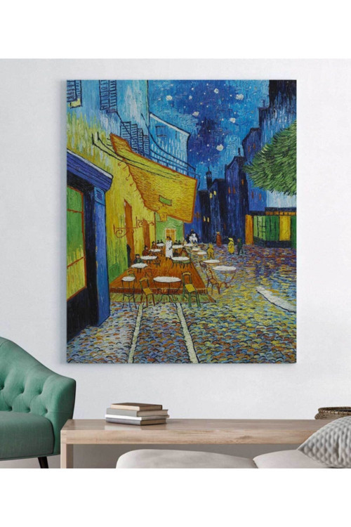 Vincent Van Gogh - Terrasse De Cafe Tablosu