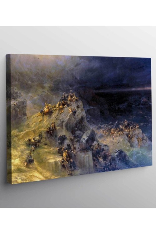 Ivan Ayvazovski Nuh Tufanı Kanvas Tablo
