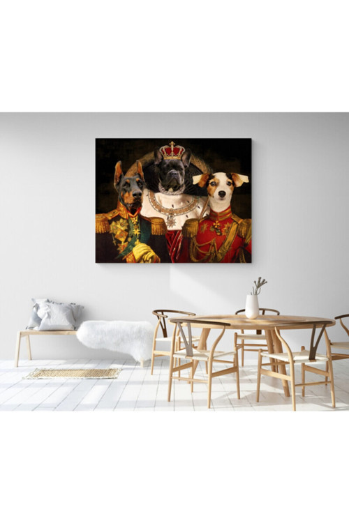 Köpek Resimi- Kanvas Tablo