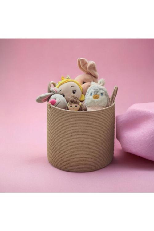 30X30 Depolama Oyuncak Battaniye Sepeti Hediyelik Sepet Saksılık Düzenleyici