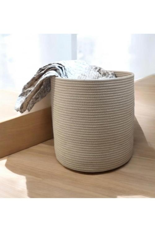 Battaniye Sepeti,Düzenleyici,Saksısılık,Oyuncak Sepeti ,Hediyelik Sepet,30X30 Düzenleyici Sepet