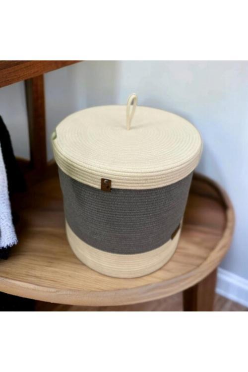 25X25 Kapaklı Düzenleyici Depolama.Hediyelik Sepet