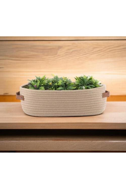 Çok Amaçlı Sepet Makyaj Sepeti Hediyelik Sepet Saksılık Banyo Sepeti Saklama Sepeti