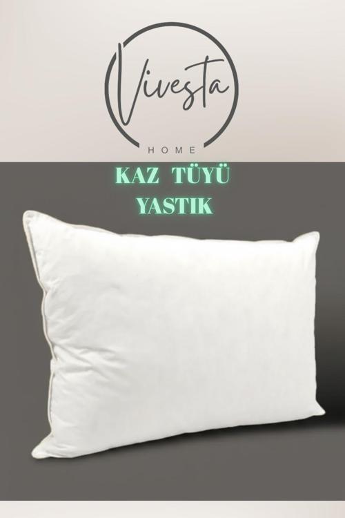 %100 Kaz Tüyü Yastık – Ultra Konforlu, Yumuşak Ve Nefes Alabilir Uyku Deneyimi