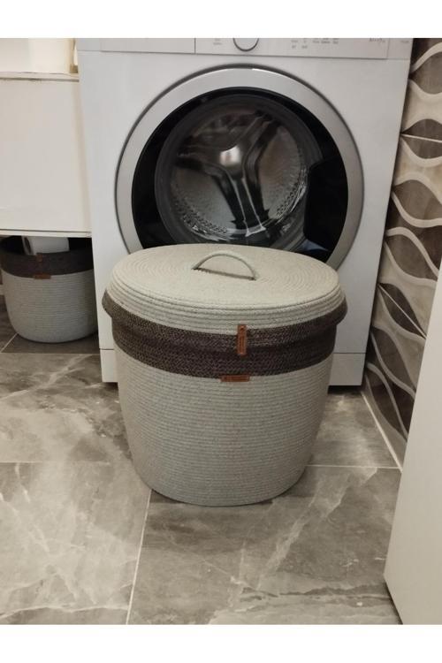 30X30 Kapaklı Düzenleyici Sepet,Depolama Sepeti,Çamaşır Sepeti