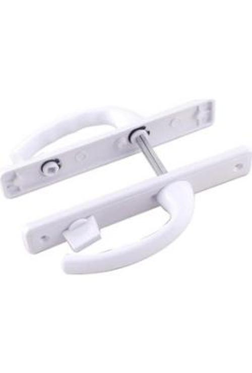 POŞETLİ BANYO-WC - KİLİTLİ BEYAZ PVC KAPI KOLU (5365)