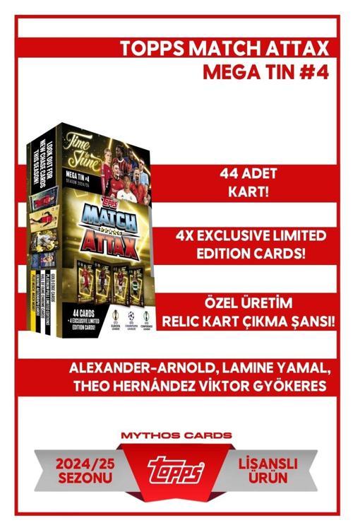 Match Attax 24/25 - Mega Tin 4