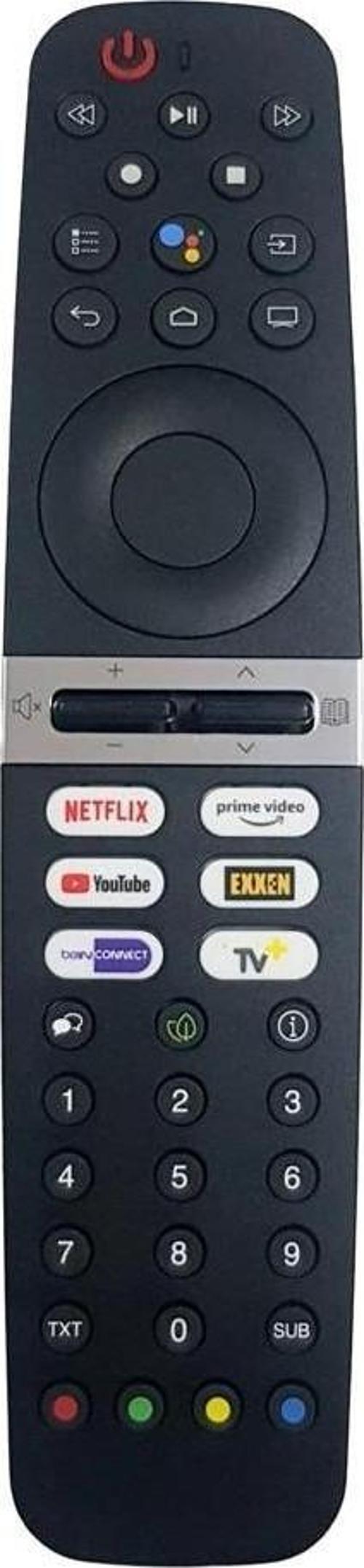 Arçelik Android LED TV Uyumlu Kumanda - Ses Komutlu