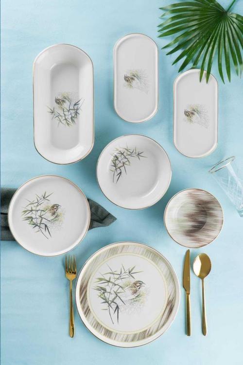 Botany 27 Parça 6 Kişilik Yemek Takımı SR-06233