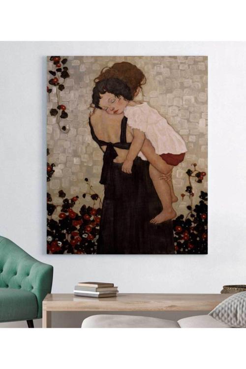 Anne Sevgisi Kanvas Tablo