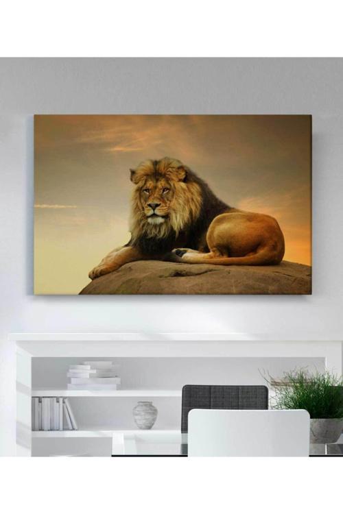 Aslan Kanvas Tablo