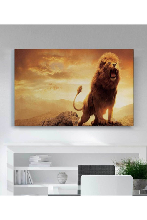 Aslan Kanvas Tablo