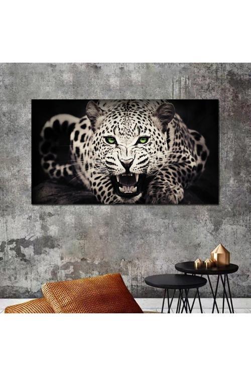 Aslan Leopar Kanvas Tablo