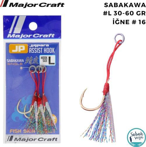 Jigpara Tekli Asist İğne Saba #L 30-60gr (3 Adet)