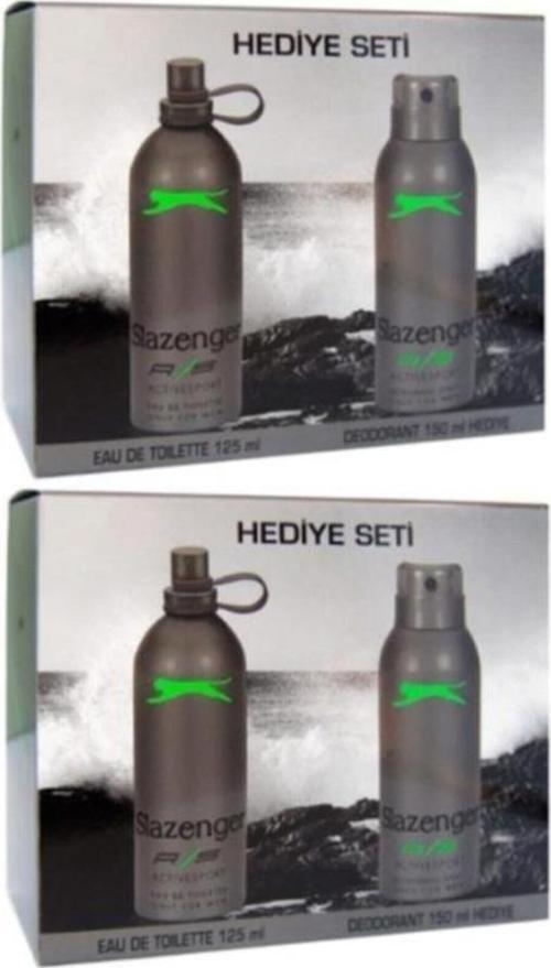 Active Sport Yeşil Erkek Parfümü 125ml+Deodorant 150ml Set x 2 ADET