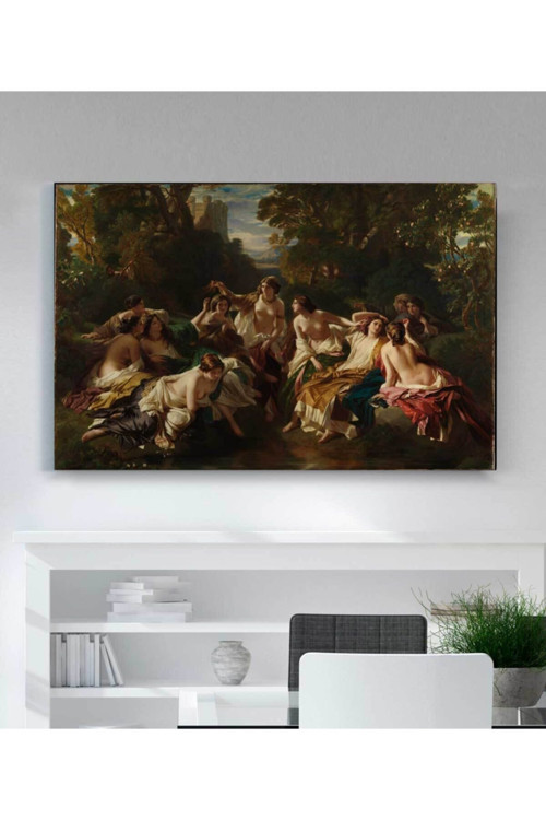 Franz Xaver Winterhalter Floranda Kanvas Tablo