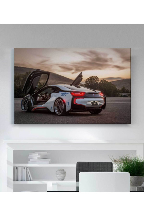 Bmw Araba Kanvas Tablo
