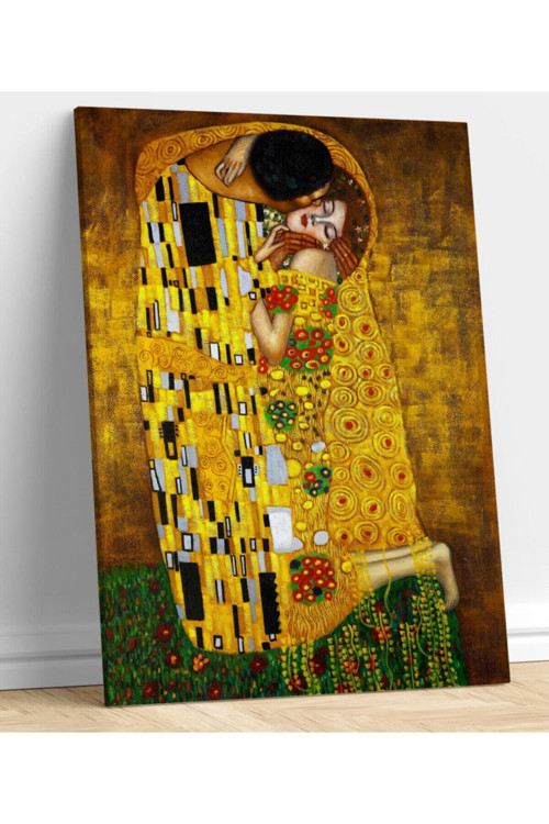 Gustav Klimt - The Kiss Tablo - 40cm X 60cm
