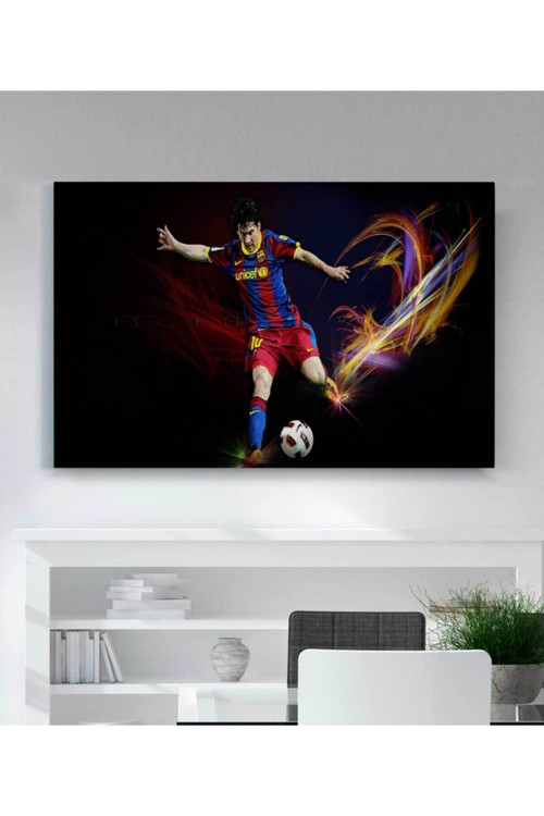 Lionel Messi Kanvas Tablo