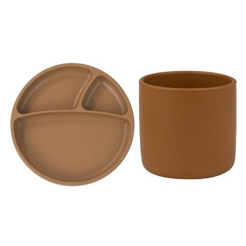 2'li Beslenme Seti Bardak+Porsiyon Tabak