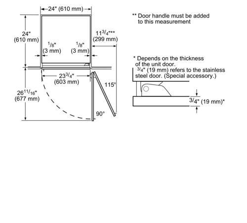 CI24WP03 Ankastre Şarap Soğutucu 212.5 x 60.3 cm 
