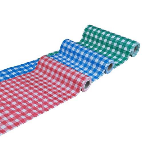 Tek Kullanımlık Masa Örtüsü (Kırmızı-Mavi-Yeşil) - 100x120cm - 3 Rulo