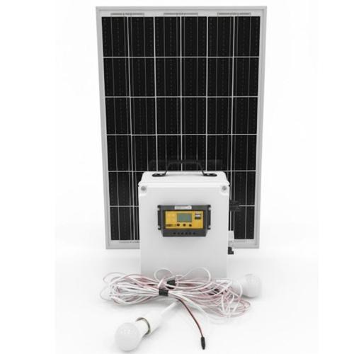 60W Taşınabilir Solar Aydınlatma ve Güç Paketi