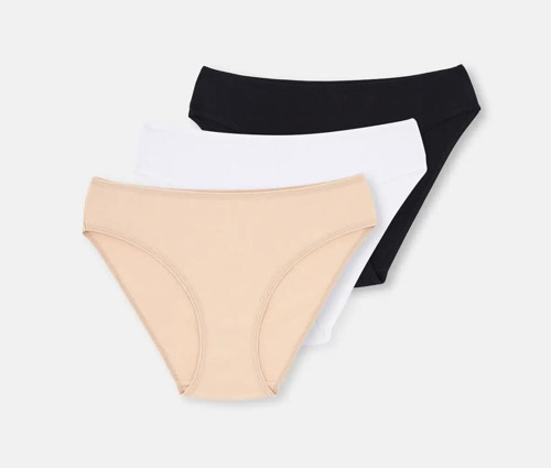 3 lü Paket Dagi Bayan Klasik Slip Külot 5113KC
