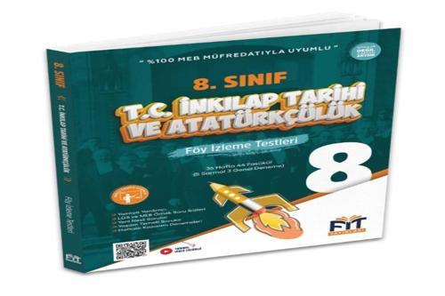 Fit Yayınları 8. SINIF T.C. İNKILAP TARİHİ VE ATATÜRKÇÜLÜK FÖY İZLEME TESTLERİ
