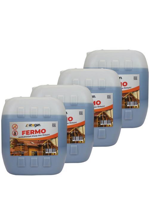 Fermo 4 X 20 Kg Şeffaf Ve Ahşap Alev Önleyici