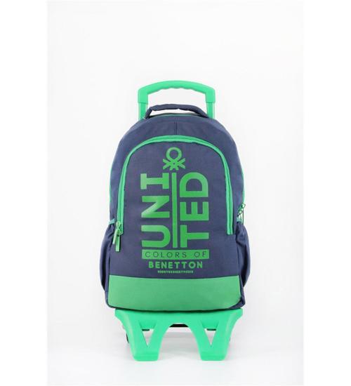 United Colorsf Of Benetton Elegant Çekçekli İlkokul Çantası