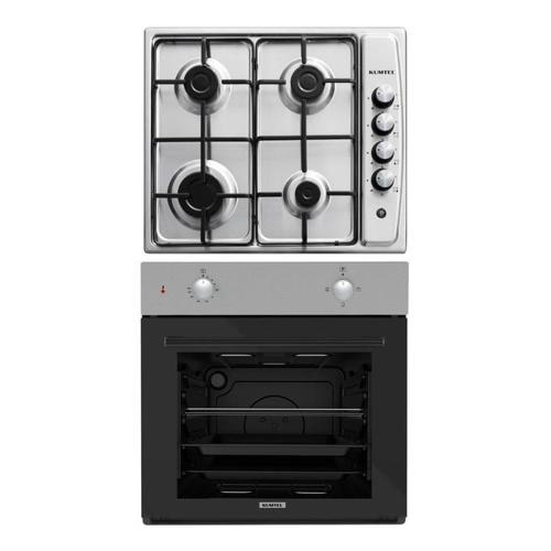 Inox Ankastre 2 li Set (Fırın-Ocak)