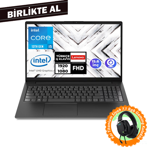 V15 G4 IRU i5-13420H 16GB 512GB SSD 15.6" FHD Freedos Notebook+Gaming Kulaklık 83A100VCTR 019