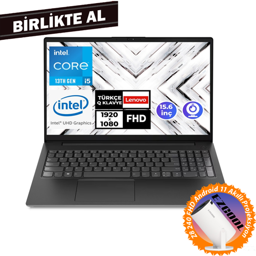 V15 G4 IRU i5-13420H 24GB 1TB SSD 15.6" FHD W11P Notebook + Projeksiyon 83A100VCTR 028