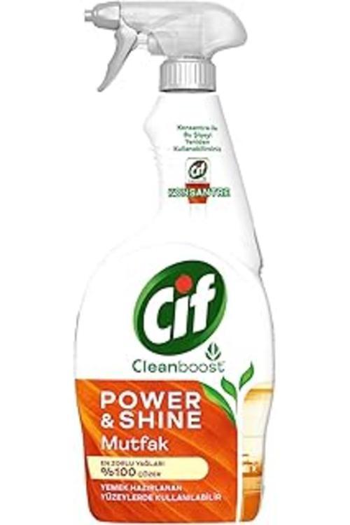 Power Shine Cleanboost Sprey Temizleyici Mutfak İçin Temizleyici Ve Yağ Çözücü 750 Ml