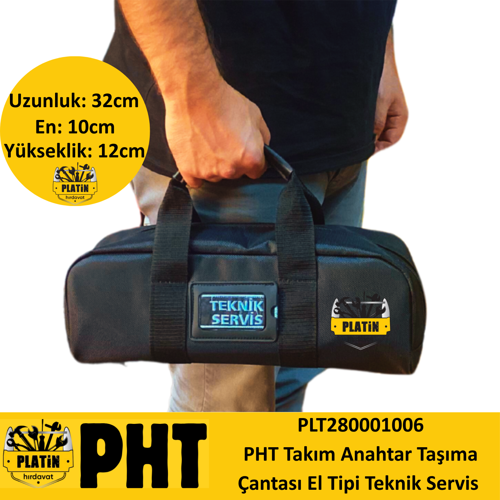 Takım Anahtar Taşıma Çantası El Tipi Teknik Servis Çantası Mini plt280001006